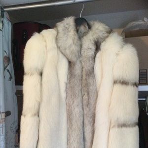 Silver Fox Fur Jacket